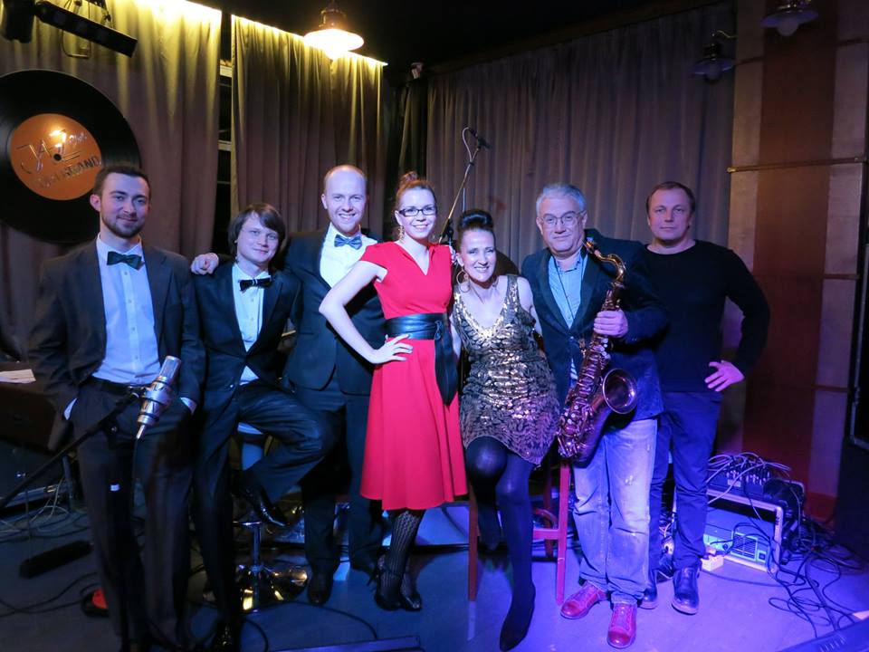 Kirill Kirpitchov, Alexandr Bulatov,  Anton, Mary, me Vlad Leibov, and Max, the promoter