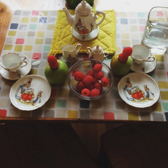 Jasmin's little tea set