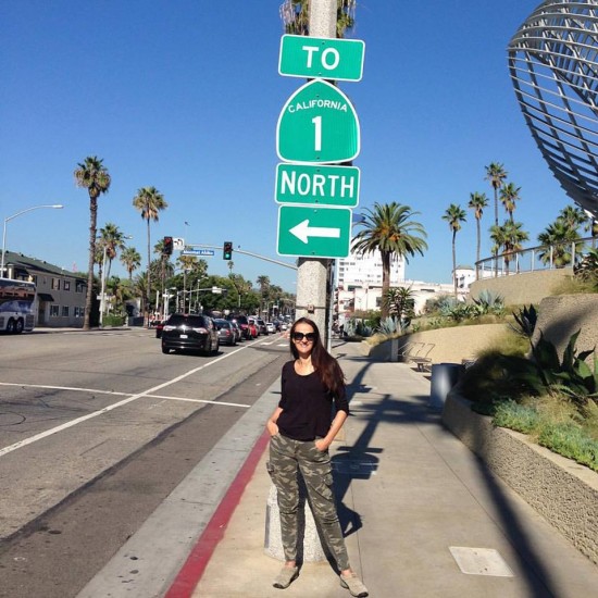 Hanging out with one of my sweetest, oldest friends, Fordy, in Los Angeles